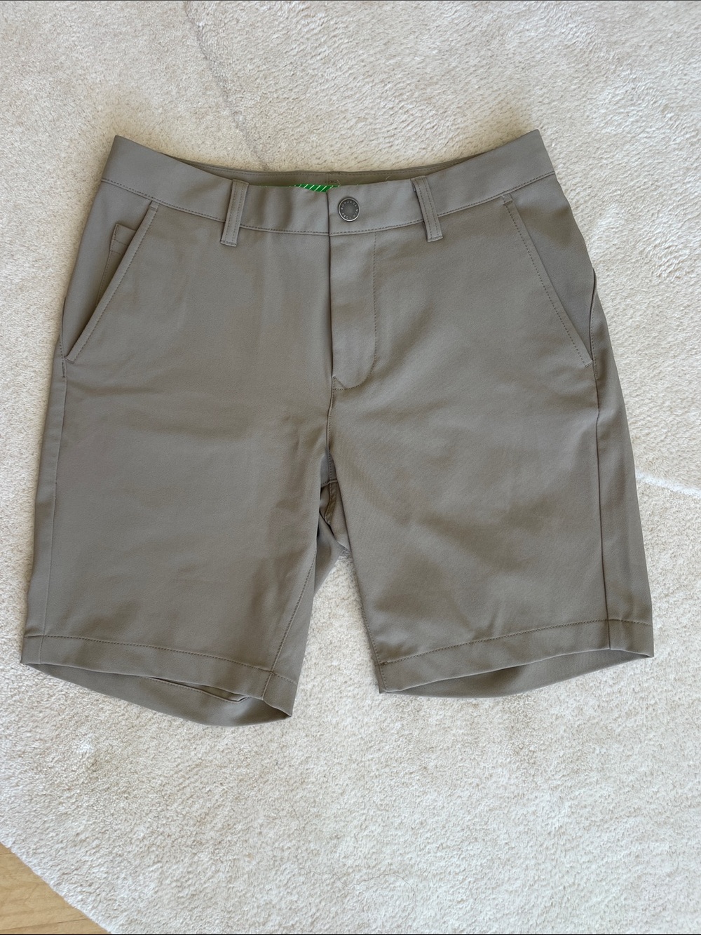 Men's Golf Performance Shorts - Taupe/Khaki